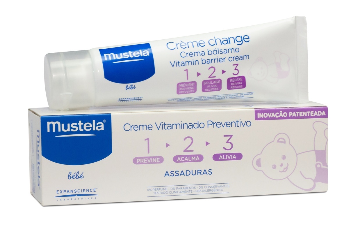 Mustela ® Creme Vitaminado Preventivo 1,2,3.