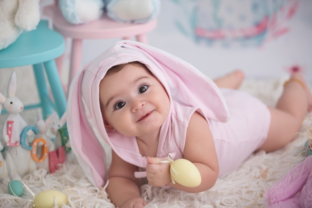 Simone Silvério dá dicas incríveis para fotografar bebês na Páscoa