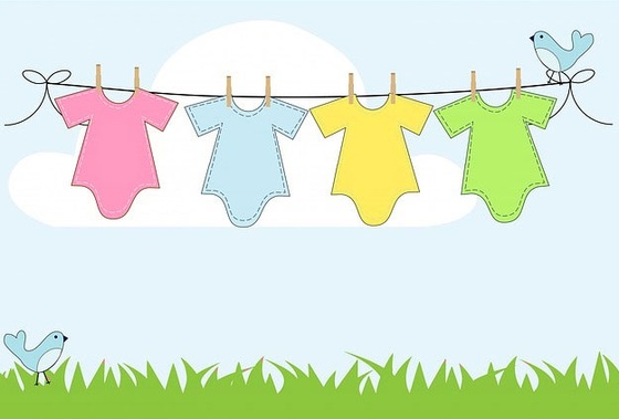 como lavar a roupa do bebê - ilustração: Kaz - pixabay.com
