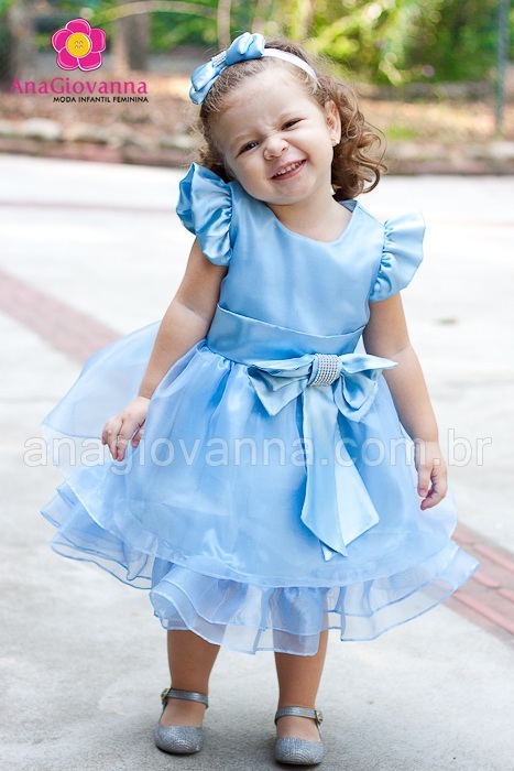 Vestido de festa infantil - Ana Giovanna