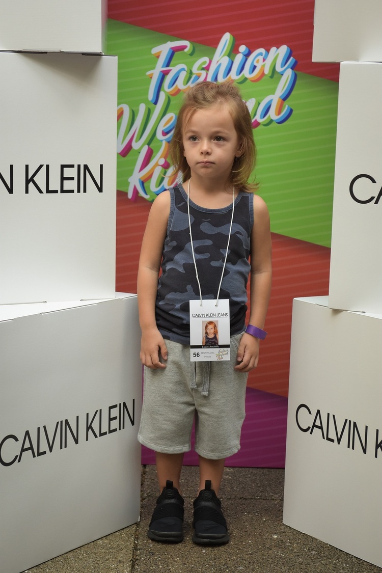 Fashion Weekend Kids – Calvin Klein Kids apresentou colocação Primavera/Verão 2019